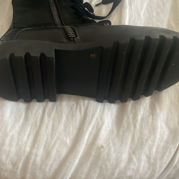 HENRY BEGUELIN Leather Sport Boot Argento Size 36!6 - Picture 4 of 11